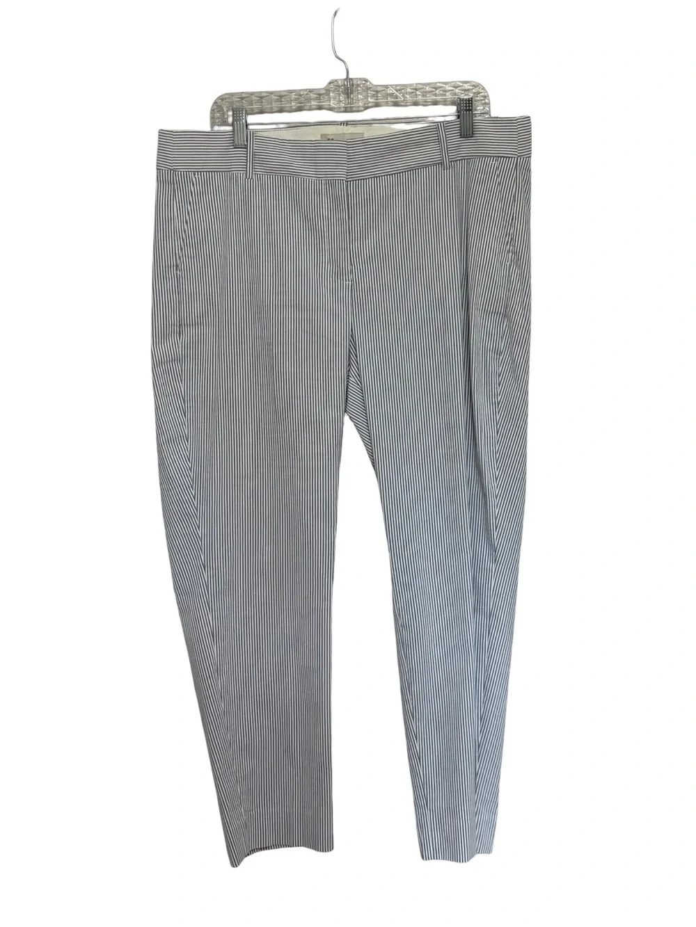 J. Crew Cameron Slim Crop Pant in Stretch Seersucker - Size 16
